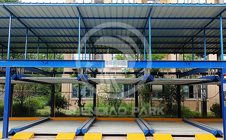 神雕廠區(qū)地面機(jī)械車(chē)位案例實(shí)拍